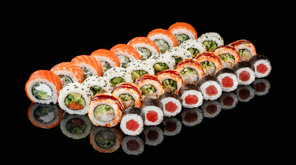 Как собрать набор суши для вечеринки: сочетание суши сетов