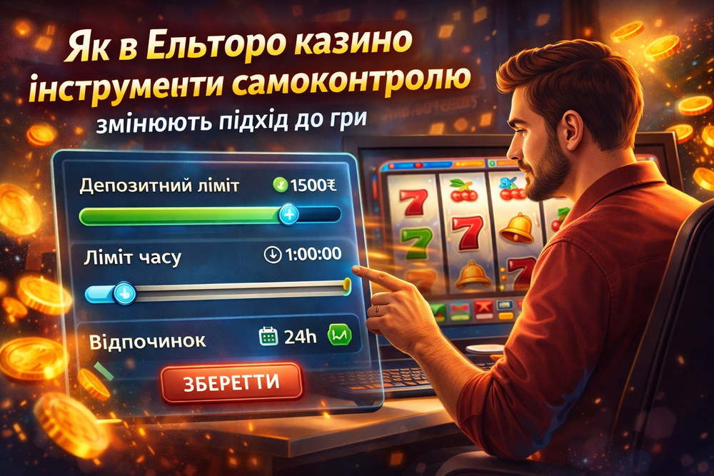 Як в Ельторо казино інструменти самоконтролю змінюють підхід до гри